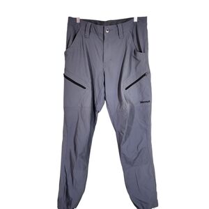 Marmot Limantour Grey Pants Lightweight Sz 32